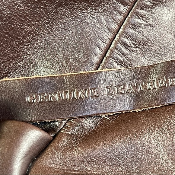 Marc O"Polo Messenger brown leather bag - large Crossbody - Picture 12 of 15